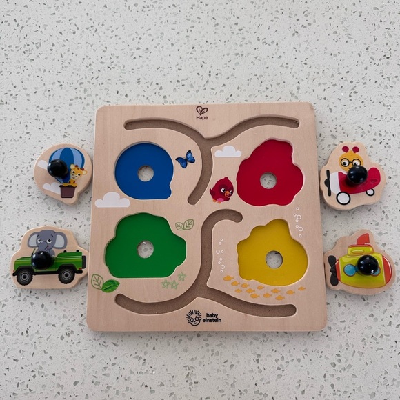 Hape 11870 Baby Einstein Path To Adventure Puzzle for Toddler - Picture 5 of 10